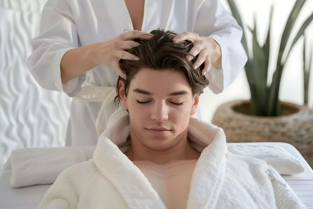 scalp massages